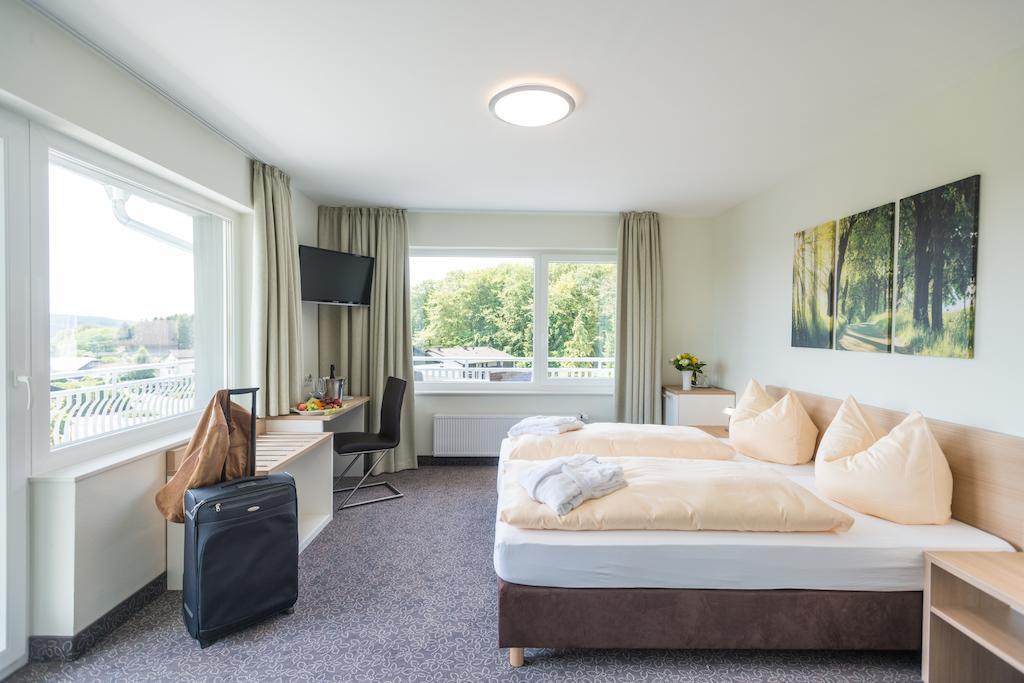 Landhotel Kristall Bad Marienberg Dış mekan fotoğraf